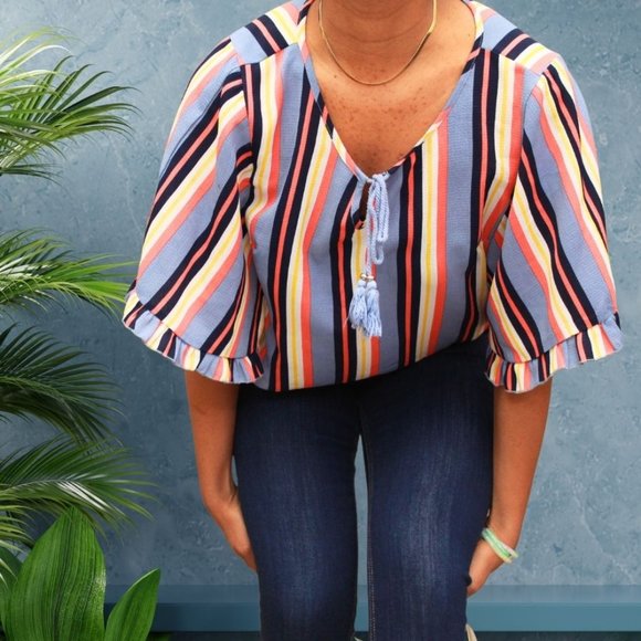 Unique Spectrum Women's Multicolored Blouse - Medium - Picture 2 of 2